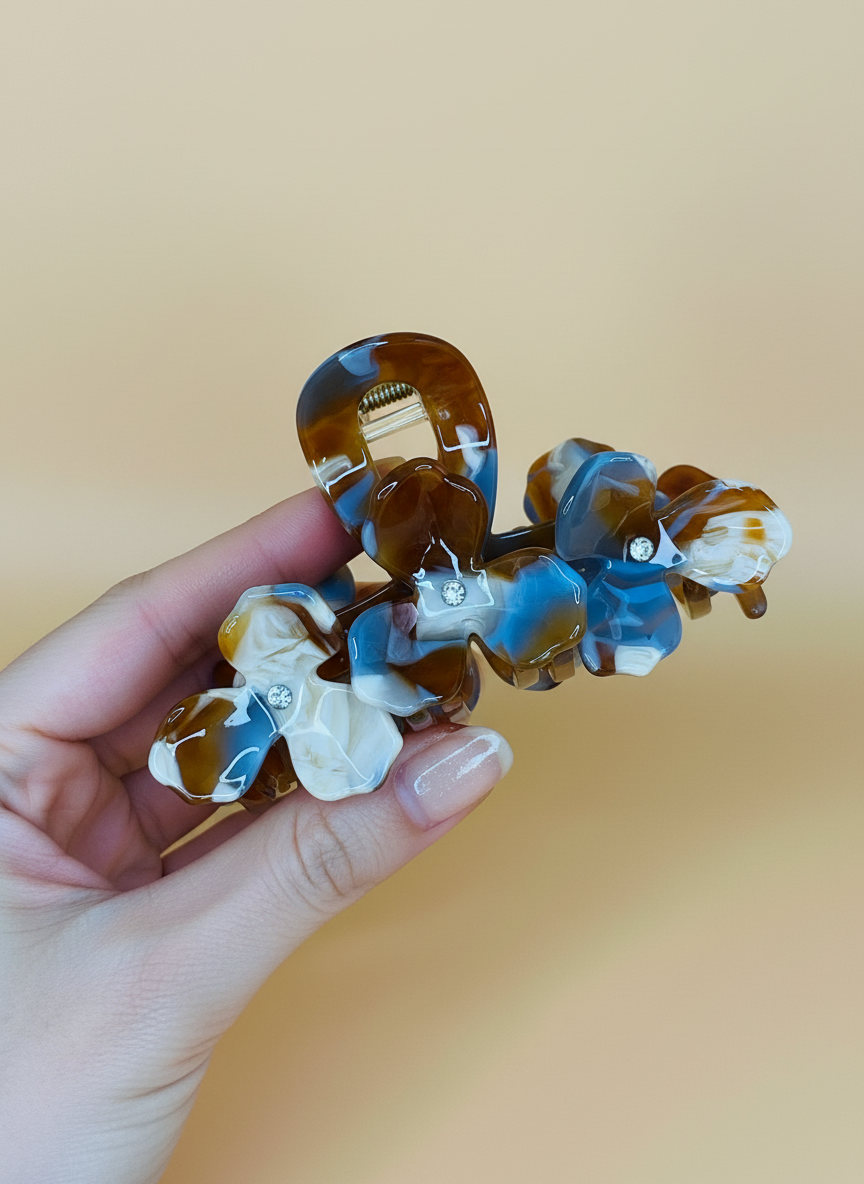 Fashion Flower Brown