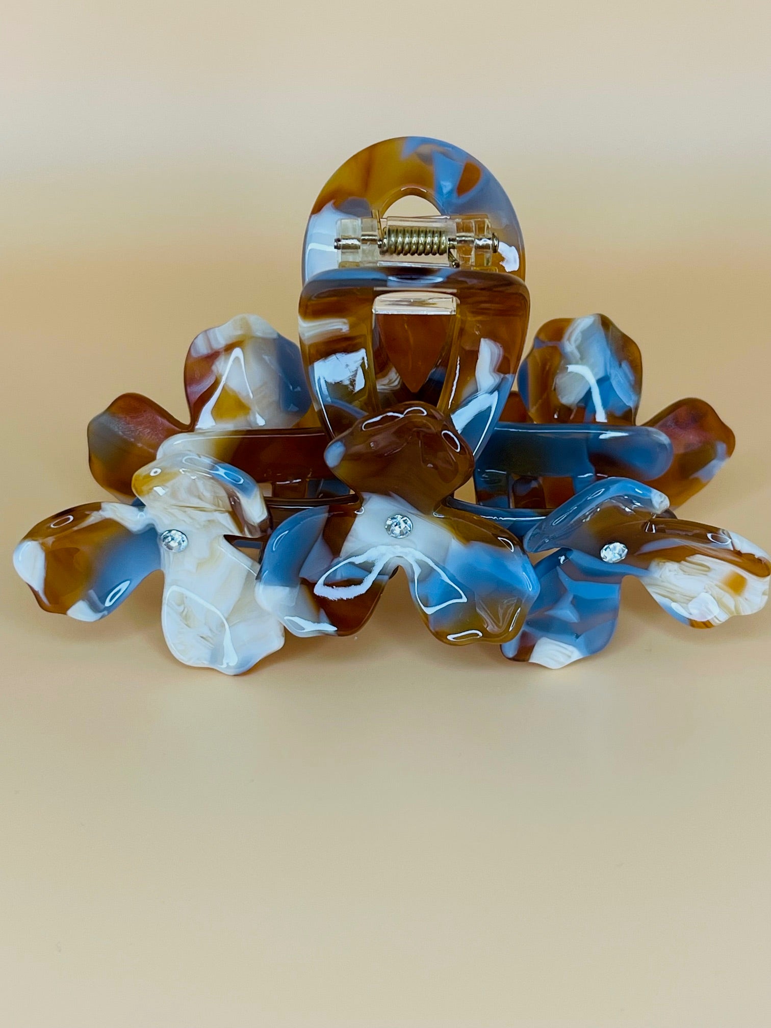 Fashion Flower Brown